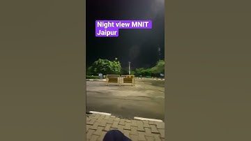 Night view MNIT Jaipur| PMC Night view MNIT Jaipur| #mnit #mnitjaipur #iitbombay #iit #iitindore