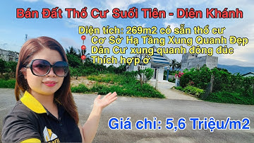 Bán đất xã Suối Tiên huyện Diên Khánh - Cơ Sở Hạ Tầng xung quanh đẹp