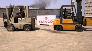 Danco HDPE pipe joint strength test