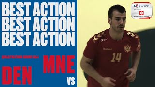 Milos Vujovic defies gravity! | Men's EHF EURO 2020 Qualification