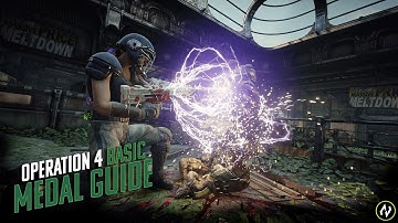 Gears 5 Operation 4 Medal Guide Basic Medals