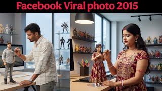 Facebook viral photo editing today tranding 3D AI photo editing