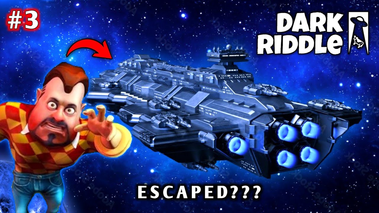 FINALLY ESCAPING FROM HIS HOUSE || DARK RIDDLE GAMEPLAY #3 - YouTube