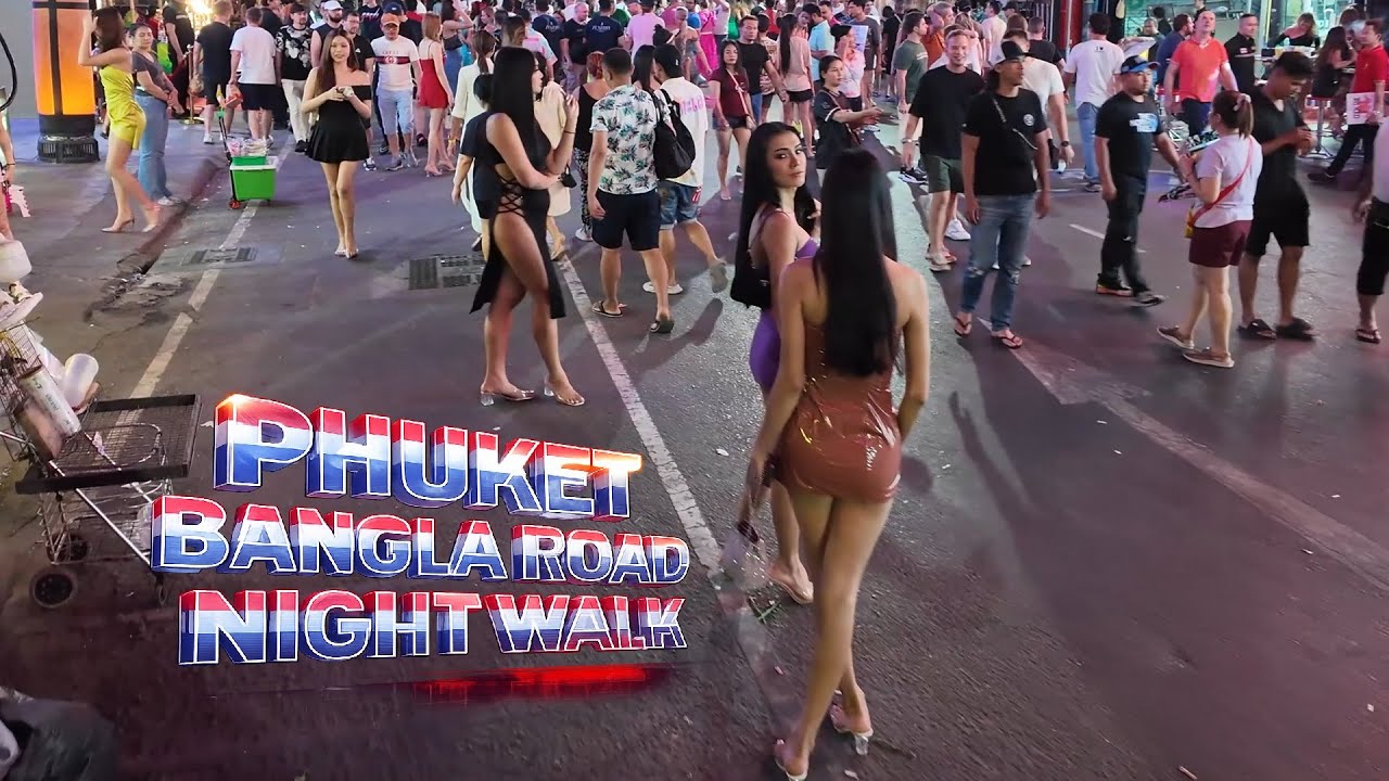 How is Thailand now? Phuket Bangla Road Night Walk 🇹🇭 | The Wildest Nightlife Street in Thailand 4k