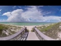 360° Beach Video: Beach Access Point of Inlet Beach in South Walton, FL