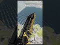 School Bus vs Giant Lava Pit#automobile  #beamngdrive #gameplay #beamng #bus #crash