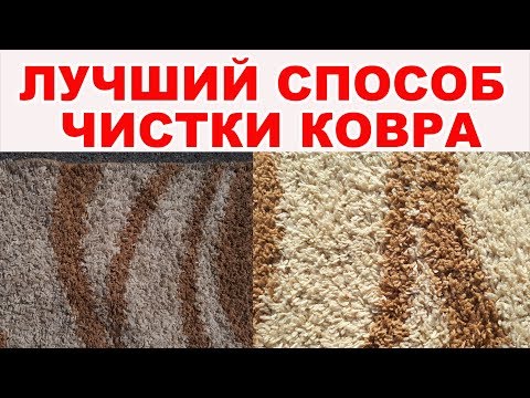 Как почистить ковер до состояния НОВОГО? Лучше любой химчистки. Проверенный временем способ