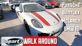Copart Walk Around, McLaren, Bentley, Miami Beach, New Beast Mods