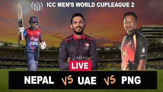 Nepal Vs UAE Vs PNG Cricket Post Match Discussion