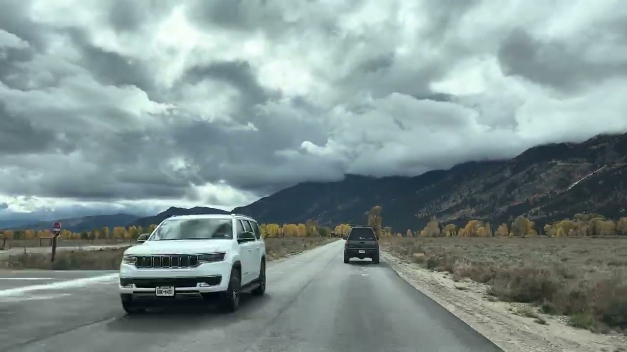 Moose-Wilson rd-  Grand Teton scenic drive 