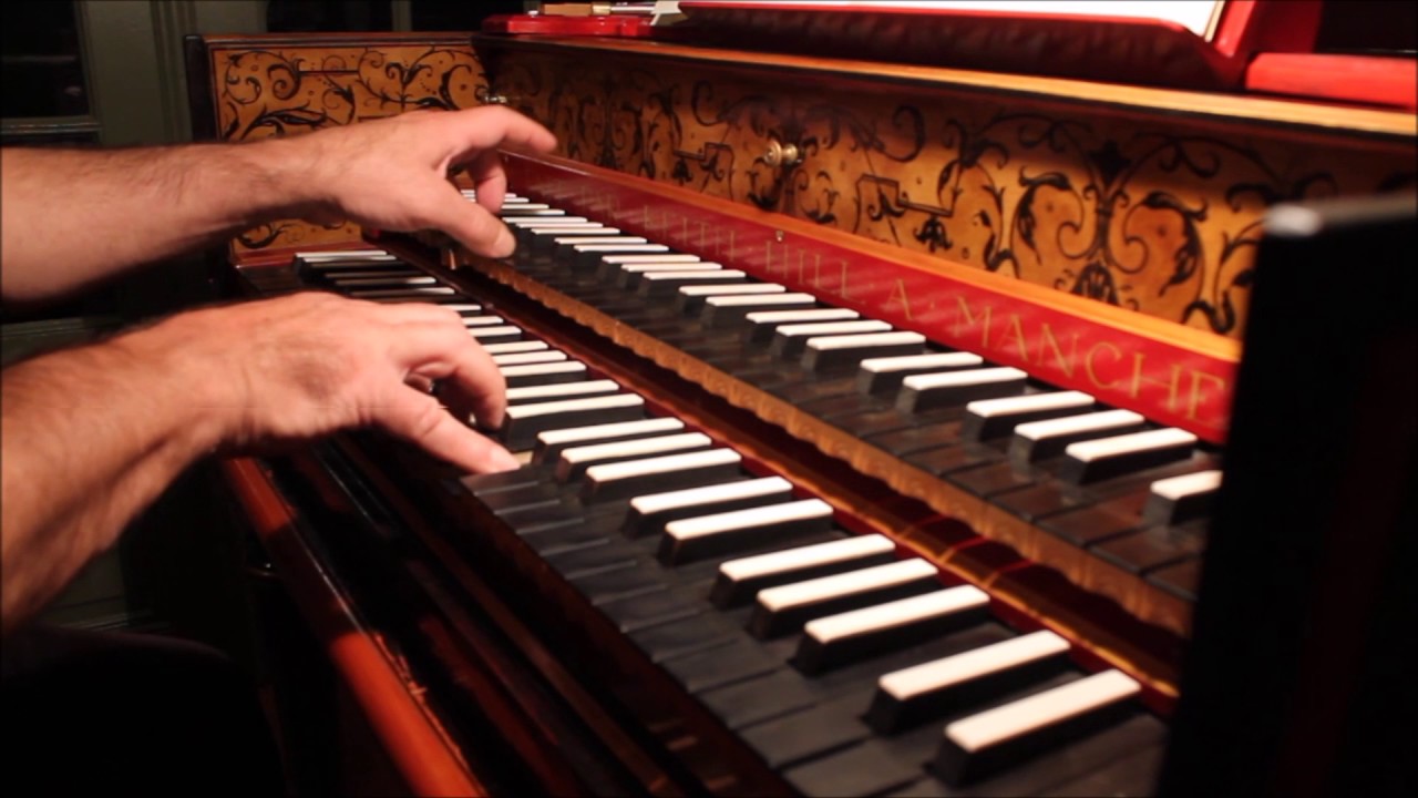 J Duphly Allemande D Minor Robert Hill, harpsichord