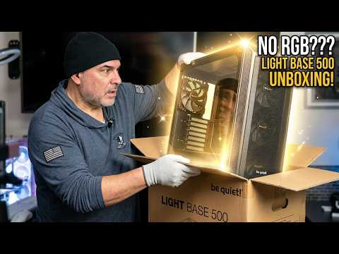 PC Case Unboxing. BeQuiet ! Detailed First Impressions