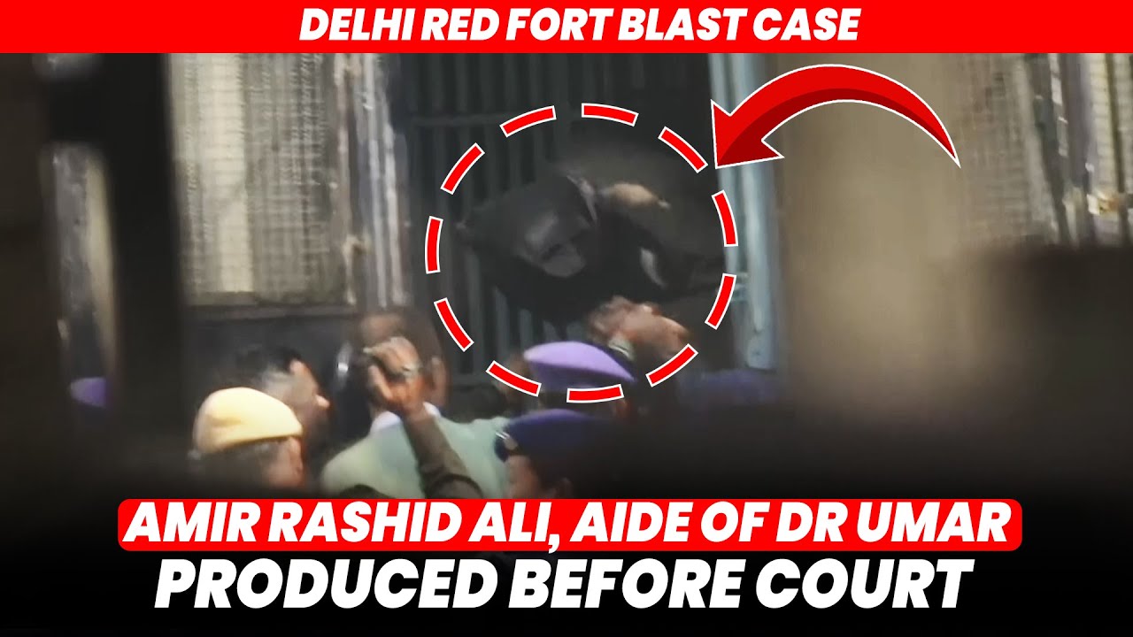 Delhi terror blast case | Accused Amir Rashid Ali, Aide of Umar Nabi ...
