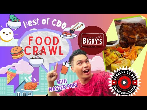 Bigby's Café Restaurant BEST OF CDO FOOD CRAWL with Master Popi
