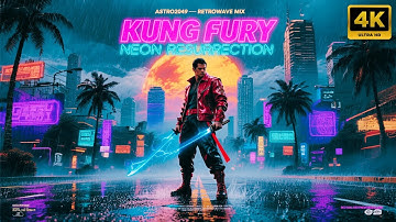KUNG FURY: Neon Resurrection ⚡ 80s Synthwave - Retrowave Journey