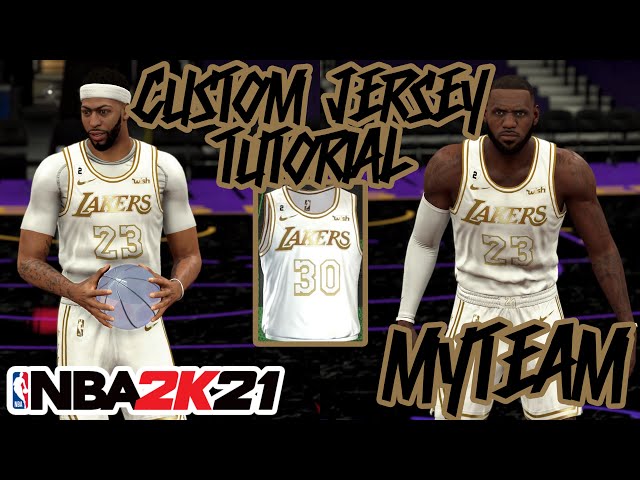 made these Crenshaw lakers jerseys in my team how do they look