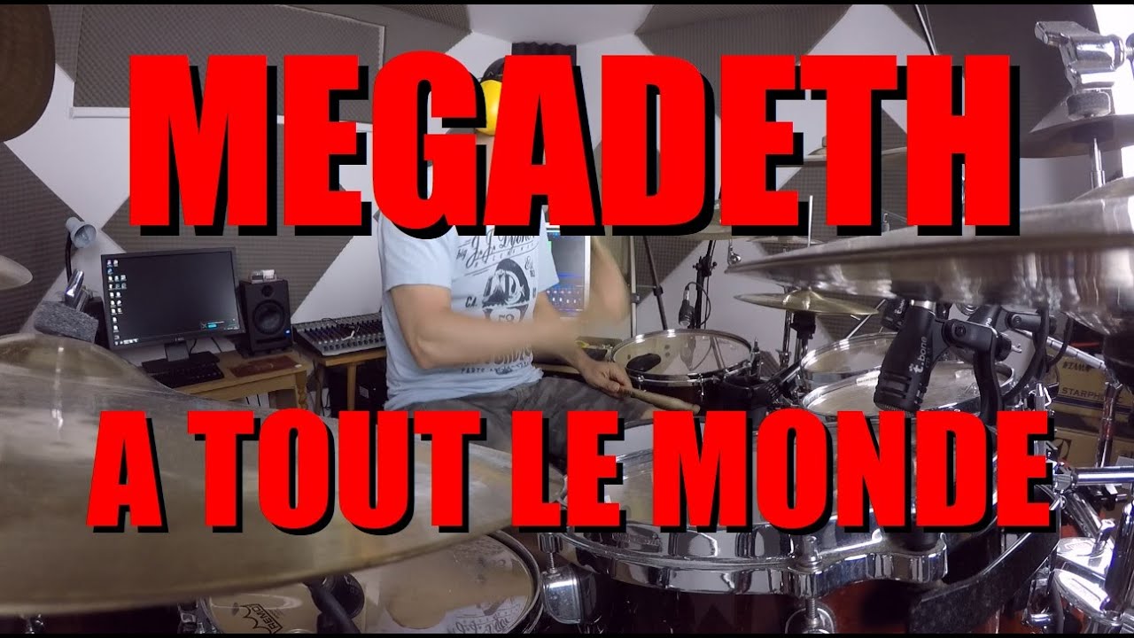Megadeth High Speed Dirt Drum Cover Hd Youtube