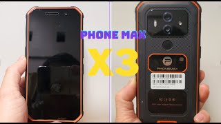 Unbox and Review PhoneMaX X3 - Rugged phone for DIY