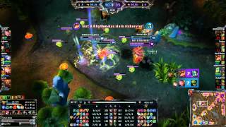 Teemo Shroom Field Quadra kill