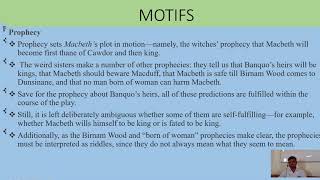 Macbeth, Symbols & Motifs