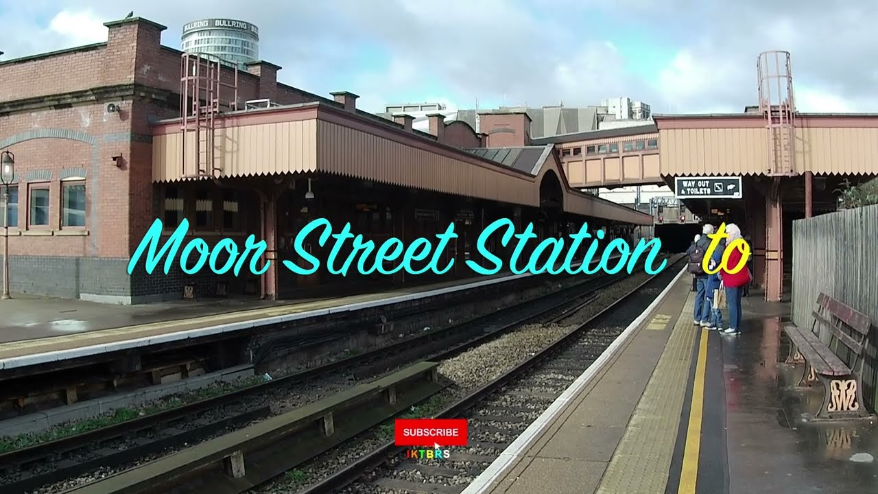 Moor Street  Station To Solihull Train Station   4K