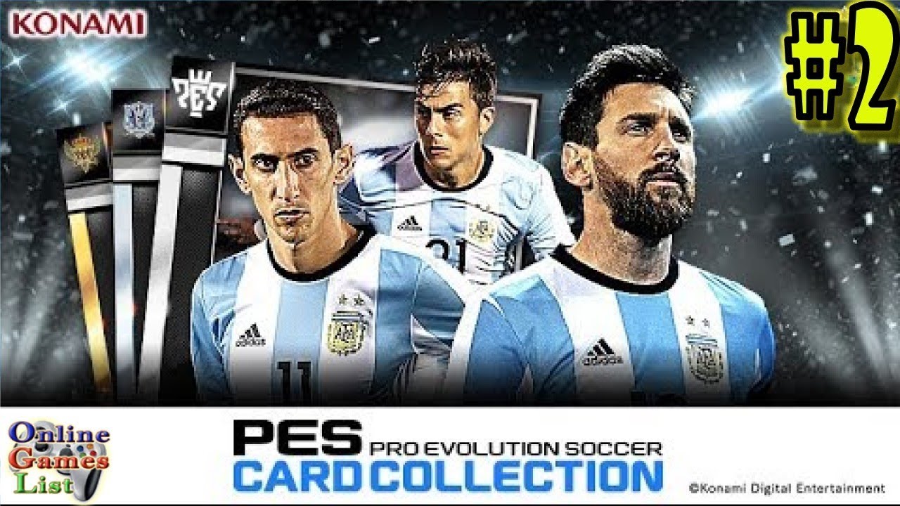 PES CARD COLLECTION Gameplay 2 (ANDROID iOS) YouTube