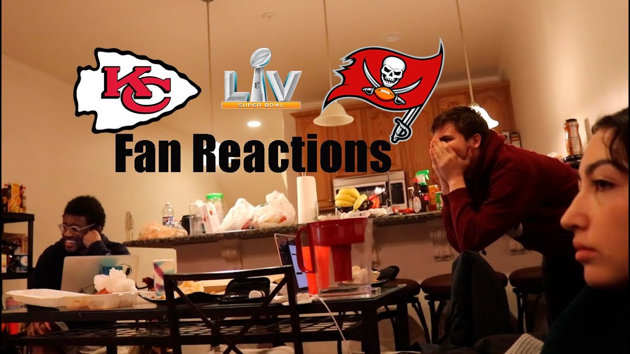 CHIEFS BUCCANEERS SUPER BOWL FAN REACTIONS- TOM BRADY 7TH RING! BLOW OUT! (Chiefs @ Buccaneers) 2021