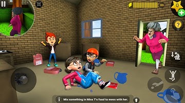 Scary Teacher 3D - Nacho Average Squad Gameplay Walkthrough Video part 2214  (iOS,Android)