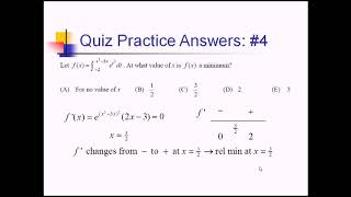 Review of Fundamental Theorem of Calculus (FTC): Problem Set #2