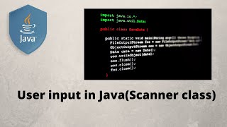 ICSE board java course for 9th & 10th from basics || Part 10 - Getting user input || Scanner class