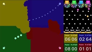 Part6 Marble race "Multiply and Release" Expand your territory - Color survival battle in Scratch