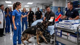 Retired SEAL Trusted Only His K9 — Until a Nurse Said “At Ease” and Exposed the Truth