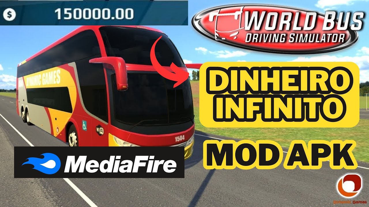 World Bus Driving Simulator MOD APK - DINHEIRO INFINITO TUDO ...