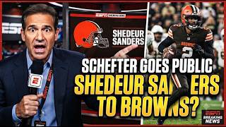 Adam Schefter GOES PUBLIC AFTER Browns QB Rumors Put Shedeur Sanders In The Spotlight