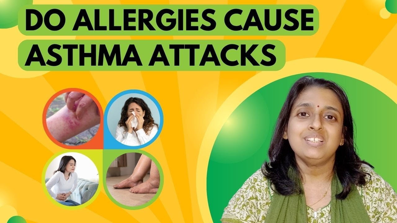 Do Allergies cause asthma attacks YouTube