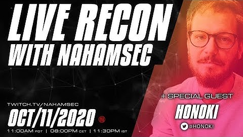 Honoki Talks About Recon, Bug Bounty Reconnaissance Framework, Hacking on Intigriti, and more!