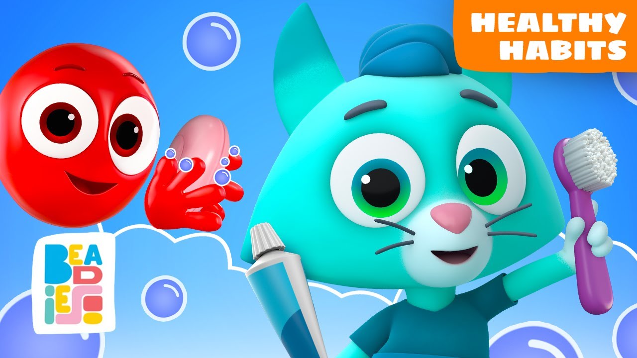 Healthy Habits Songs for Kids | Beadies Kids Songs Compilation