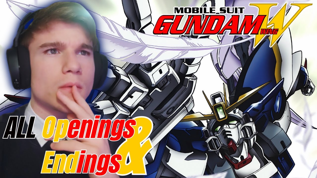 FIRST TIME REACTING To Gundam Wing Openings & Endings | (1-2)