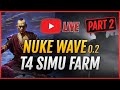 POE 2🔴T4 SIMU FARM (Part 2) - NUKE Wave Build for Invoker Monk - ENDGAME🔴Path of Exile 2