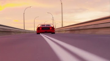 F40 Blender Animation