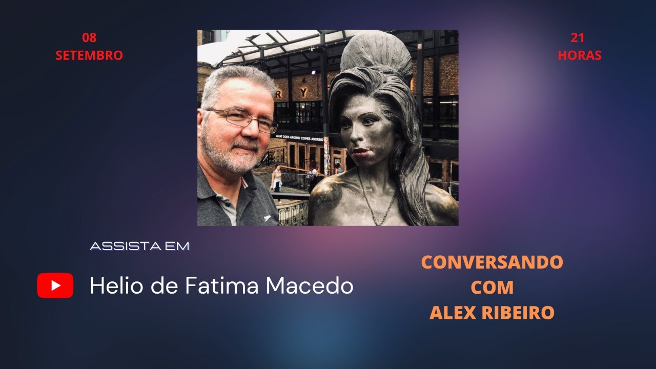 CONVERSANDO COM ALEX RIBEIRO DIRETO DE LONDRES (MÚSICO) - YouTube
