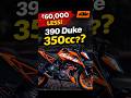 KTM 390 Duke 350cc Launched – ₹60,000 Cheaper!