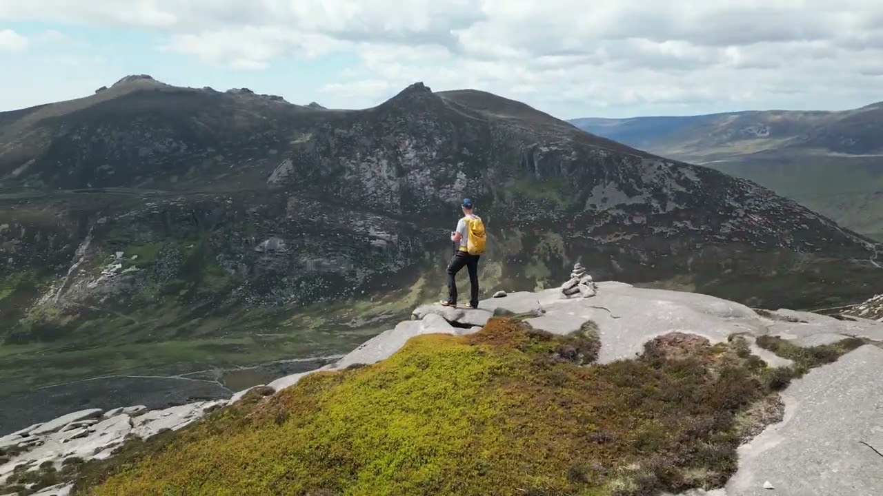 MOURNE MOUNTAIN ADVENTURES - Cove Cave, Slieve Lamagan with a Slieve Binnian Backdrop