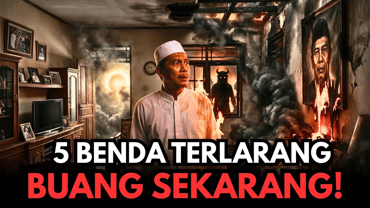 HATI-HATI‼️Jangan Simpan 5 Benda Ini di Rumah, Malaikat Rahmat Tak Sudi Masuk!