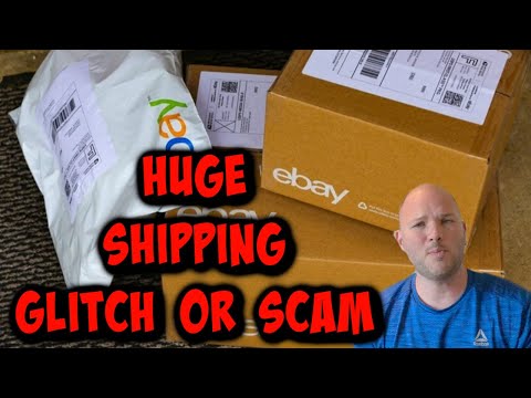 MASSIVE Shipping Charge Scam or Glitch? (Fedex, Ups, Ebay & More?)