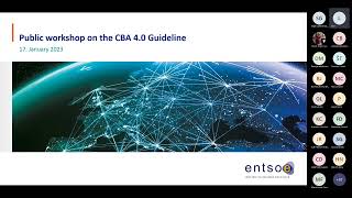 ENTSO E Public workshop on the CBA 4.0 Guideline - HYBRID Workshop   20230117