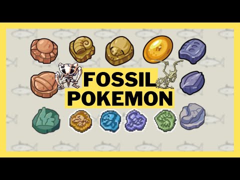 Every Fossil Pokemon (Gen 1 - 8)