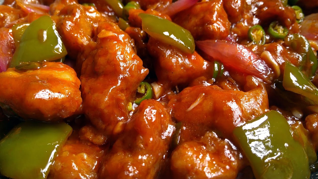 Chilli Chicken Recipe in Bengali YouTube