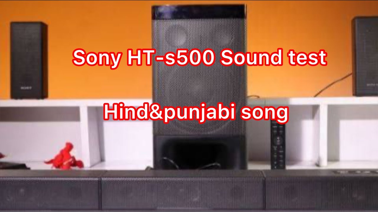 Sony HT S500RF 5.1 Sound Bar Home Theatre sound test sonyspeakers best