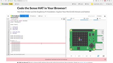 How to use the pixel matrix on the Sense Hat with your Raspberry Pi